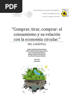 Comprar Tirar Comprar Consumismo y Economia Circular