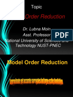 Presentation On Model Order Reduction