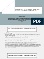 Pharmacologic Approaches To Glycemic Treatment: Standards of Medical Care in Diabetes 2019