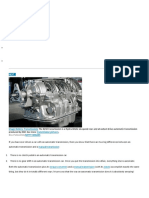 How Automatic Transmissions Work