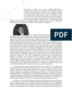 Descendiente de Una Familia de Origen Vasco Que Se Hallaba Establecida en Venezuela