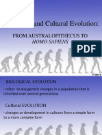 Biological and Cultural Evolution2