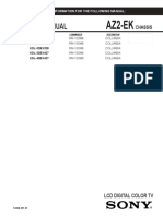 SONY KDL 32BX327 KDL 40BX427 Chassis AZ2 EK PDF