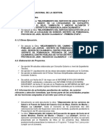 Informe Situacional de La Gestion