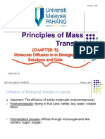 Chapter 5 Molecular Diffusion in Biological Solutions & Gels