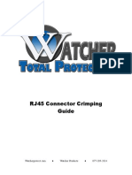 RJ45 Connector Crimping Guide