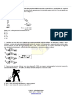 Exercícios de Física Leis de Newton Dinâmica Atrito CEAP 2019