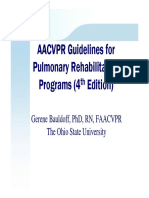 AACVPR Guidelines For AACVPR Guidelines For Pulmonary Rehabilitation Programs (4 Edition)