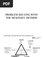 Problem Solving With McKinsey Method