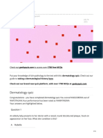 Dermatology Quiz