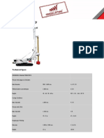 Mait - HR 180 CP: Technical Specs