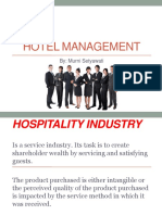 Hotel Management: By: Murni Setyawati