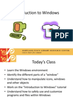 Introduction To Windows PDF