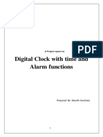 Digital Clock Using 8051 Microcontroller With RTC