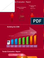 Tender Evaluation Report: Conceptual Data Modeler Creation of Conceptual Data Model Sme ?