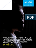 Panorama Estadístico de La Violencia Contra Niñas, Niños y Adolescentes en México 2019