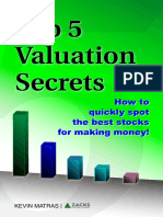 Zacks Valuation Secrets