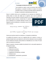 Tecnologias de Obtencion de La Urea Y SYNGAS