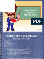 Estructura Del Relato Pedagógico PDF