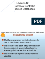 Lecture-12 Concurrency Control in Distributed Databases: DUET, Gazipur