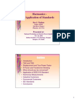 Harmonics - Application of Standards: Presented at