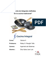 Aplicacion de Integrales Definidas en El