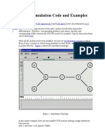 Ns-2 Simulation Code and Examples: Home Memb Ers Itmben CH Sats Archiv E Gm:Sigmetrics02 Gm:Spie02 Ns-2