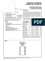 CD54HC32, CD74HC32, CD54HCT32, CD74HCT32: Features Description