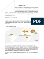 Opec Analysis: What States Are Members?