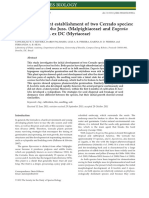 Strategies of Plant Establishment of Two Cerrado Species