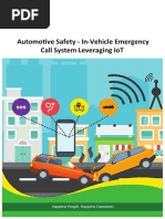 Automotive Safety - In-Vehicle Emergency Call System Leveraging Iot