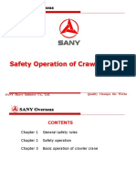 Safety Operation of Crawler Crane