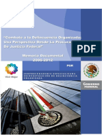 Combate A La Delincuancia Organizada PDF