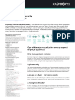 Kaspersky Small Office Security 2019 - Datasheet II