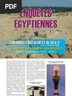 Chroniques Des Secrets de Giza La Porte Des Etoiles