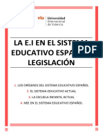 Legislación Magisterio Infantil