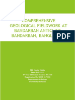 Comprehensive Geological Fieldwork at Bandarban Anticline, Bandarban, Chittagong, Banladesh