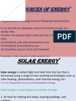 Sources of Energy Class 10