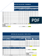 Metodos de Valuación Peps Ueps y Promedio Practica Calificada