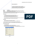 CP-K60DW Firmware Update Tool: Disclaimer