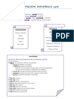 Esquema Constitución Española 1978