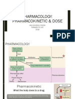 Pharmacology: Pharmacokinetic & Dose: Ana Khusnul Faizah Farmasi FK Uht 2018