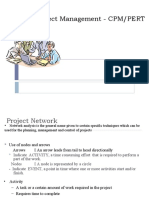 Project Management - CPM/PERT