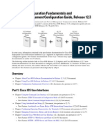 Cisco IOS Configuration Fundamentals and Network Management Configuration Guide, Release 12.3