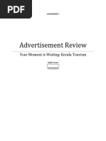 Advertisement Review: Your Moment Is Waiting: Kerala Tourism