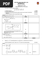 Marking Scheme: Answer All Questions in This Section