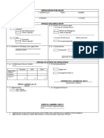 Application For Leave: CSC Form 6 Revised 1998