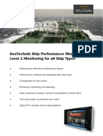 Seatechnik Ship Performance Monitor (SPM) Level 1 Monitoring For All Ship Types