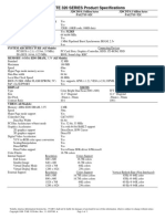 SATELLITE 320 SERIES Product Specifications