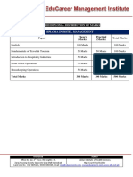 Condensed Diploma in Hotel Management